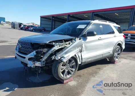 2021 Ford Explorer Xlt from USA, damaged, VIN 1FMSK8DH9MGC10025